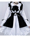 女仆装cosplay服装女佣装女装大佬洛丽塔日常黑白色经典连衣裙