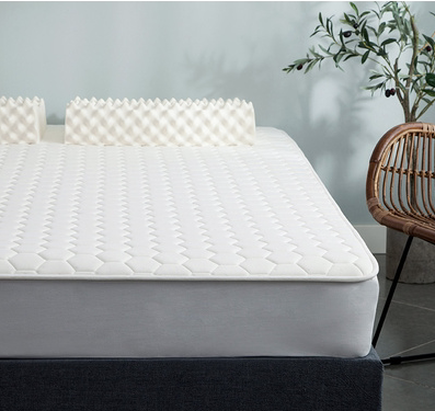 天然乳胶加厚床笠单件1.5m1.8米席梦思床垫保护套防螨防滑式床罩