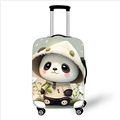 可爱熊猫动漫箱罩行李箱防尘保护罩