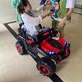 儿童电动车四轮汽车可坐大人男女孩玩具车双人小宝宝越野车可遥控