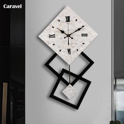 创意潮流钟表挂钟客厅现代简约时尚家用钟饰北欧艺术装饰时钟挂墙