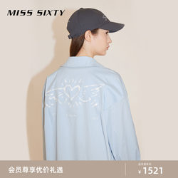 Miss Sixty x Keith Haring 跨界合作系列2024春季新款印花衬衫女