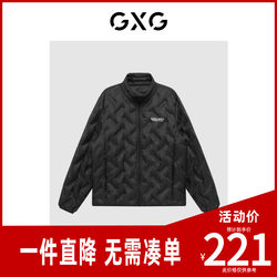 GXG男装商场同款运动周末系列黑色羽绒服 年冬季新品GD1111522I
