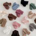 冬季纯色宝宝袜子加厚半毛圈儿童中筒袜1-3-7-12岁男童女童棉袜子