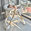 卡曼karmababy宝宝餐椅婴儿餐桌多功能座椅家用可折叠吃饭学坐躺