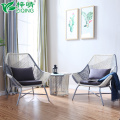 阳台桌椅三件套休闲椅套装卧室客厅椅现代简约双人沙发茶几组合