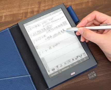 日本代购进口夏普 WG S30 PN1液晶手写电子书记事本智能笔记本