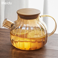玻璃茶壶花茶壶家用煮茶壶茶水分离泡茶壶大容量烧水壶茶具套装