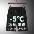 冰丝短裤男运动5五分裤夏季超薄款速干宽松码空调裤