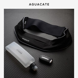 AGUACATE跑步水壶腰包 运动腰包男女夜跑装备贴身防水健身小腰包