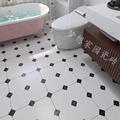 北欧风格400x400花砖厨房卫生间阳台防滑地砖浴室厕所全瓷墙砖