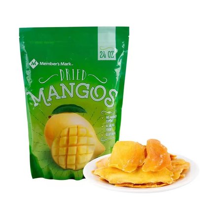 山姆代购芒果干680g泰国风味蜜饯水果干进口果脯小吃休闲办公零食