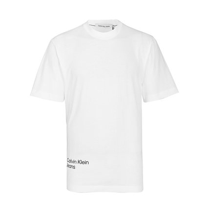 Calvin Klein/凯文克莱男装短袖上衣男士夏季新款潮圆领纯棉短袖