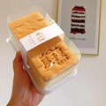 加厚蜂蜜凹蛋糕盒古早蛋糕包装盒瑞士梦龙蛋糕卷透明吸塑打包盒子