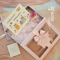 圣诞节精美透明礼品盒韩版ins风生日礼物包装盒 创意浪漫伴手礼盒