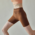 高腰提臀运动短裤女跑步马拉松训练紧身显瘦四分裤普拉提瑜伽裤夏