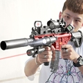 儿童玩具枪M416冲锋枪电动连发软弹枪仿真男孩狙击枪吃鸡全套软蛋