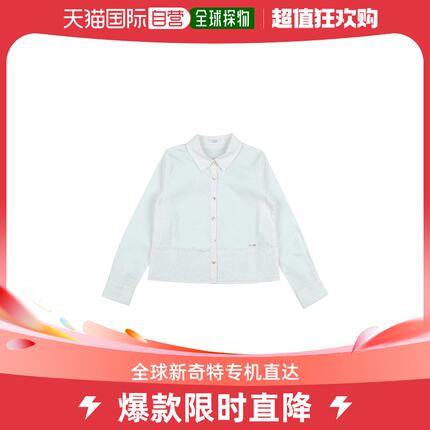 香港直邮潮奢 Liu Jo 女童Blouses 纯色衬衫童装