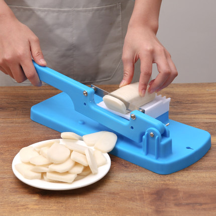 多功能切片机家用年糕切片刀半自动牛轧糖阿胶肉片切菜土豆切丝器