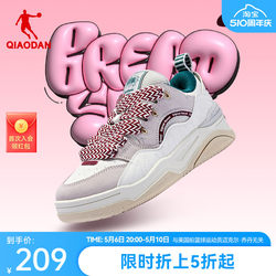中国乔丹板鞋女明星同款新款鞋子厚底增高熊猫面包鞋休闲运动鞋女