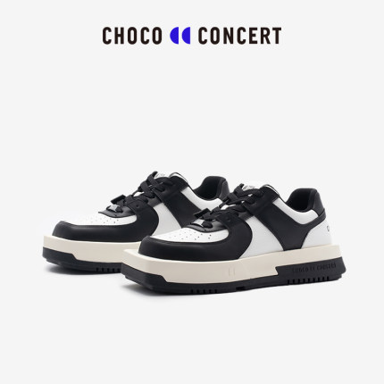 CHOCO CONCERT设计鞋履丨不对称圆方球鞋 情侣男女同款 运动板鞋