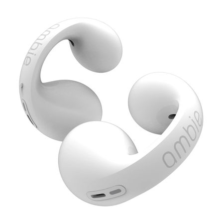 ambie蓝牙骨传导开放式耳机真无线耳夹式防水不入耳运动AM-TW01