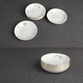 5英寸小碟子陶瓷家用接菜调味蘸料碟13厘米吐骨碟深款月光碟骨瓷