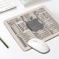 苹果鼠标垫带mac系统快捷键air小号macbook通用pro中小号超大桌垫