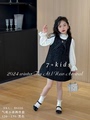 【套装!小香风】品牌韩版女童装儿童背心裙公主裙蕾丝打底衫