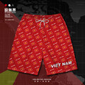 设无界 越南Vietnam国旗国徽国家运动短裤男女夏季沙滩裤大裤衩潮