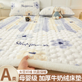 冬季加厚牛奶绒床垫褥子软垫家用卧室珊瑚绒毛毯垫被租房专用铺垫
