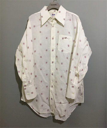 【原 价¥188】vintage 日本古着KINKO YOKOHAMA横滨风格棉麻衬衫