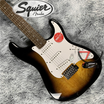 正品现货Fender入门电吉他芬达Affinity Squier子弹套装CVtele sq