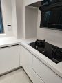 宁波莫兰迪整体橱柜定做现代简约白色L型小户型厨房厨柜全屋
