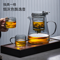 捷安玺茶壶泡茶家用茶水分离懒人冲滤玻璃耐高温飘逸杯茶具泡茶壶