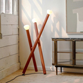 北欧现代简约台灯客厅沙发落地灯个性创意吊灯样板别墅卧室三叉灯
