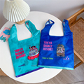 可爱卡通手提购物袋可折叠超市环保袋小巧便携上班出门收纳便利袋