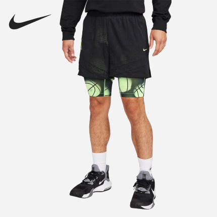 Nike/耐克官方正品2023冬季新款男子透气篮球训练运动短裤FQ1023