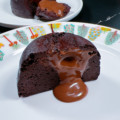 紫薯爆浆熔岩蛋糕 婷子低卡美食铺 巧克力布朗尼无面粉不加蔗糖油