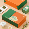 2024端午节粽子加鸭蛋包装盒高档茶叶罐礼盒装空盒可定制logo