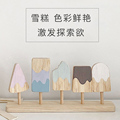 韩系早教过家家仿真木制糖果棒棒糖冰激凌冰淇淋玩具甜筒雪糕套装