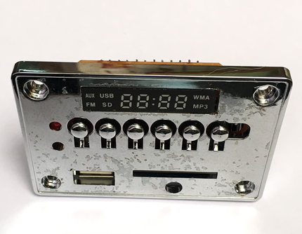mp3解码板usb插卡播放器收音机数字功放板主板音响制作diy模块