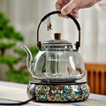 定制蒸煮一体玻璃茶壶大容量电陶炉加热全自动煮茶器烧水泡茶专用