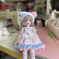 30厘米改妆6分娃娃BJD22关节换装女孩玩具公主洋娃娃儿童生日礼物