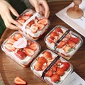 甜品草莓盒子莓果提拉米苏奶油蛋糕包装盒慕斯千层西点便当打包盒