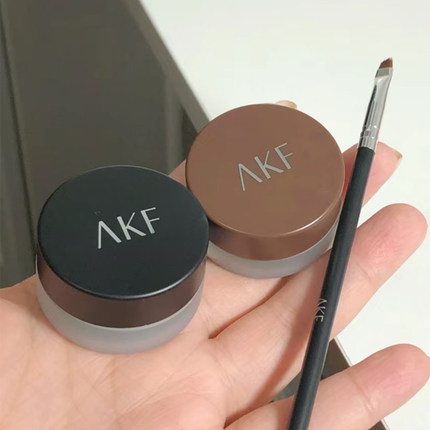 AKF眼线膏防水防汗持久不易脱色胶笔不易晕染下至化妆师专用正品