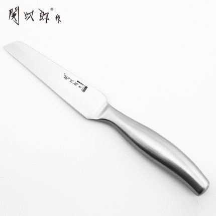 台湾关次郎不锈钢水果刀日式家用多功能沙拉果盘料理雕刻切配小刀