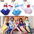 美少女战士服 爱野美奈子 Sailor Moon 动漫cosplay 万圣节学生装