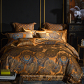 奢华刺绣别墅中式四件套样板房床上用品欧式宫廷六U八十多件套床