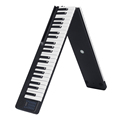 热销便携式手卷折叠电子钢琴88键盘专业成人初学者儿童女幼师家用